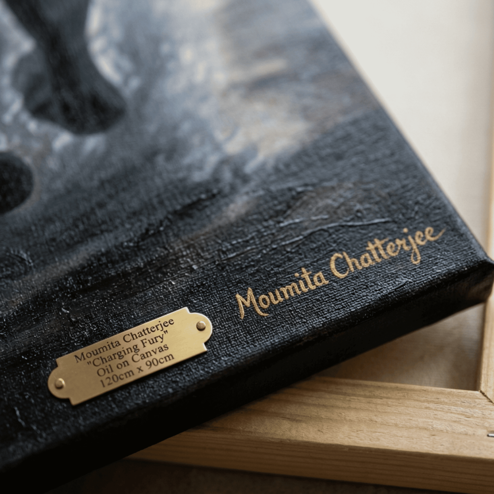 Galloping Grace - Original Hand-Painted Horse Painting (20x30) |Moumita Chatterjee