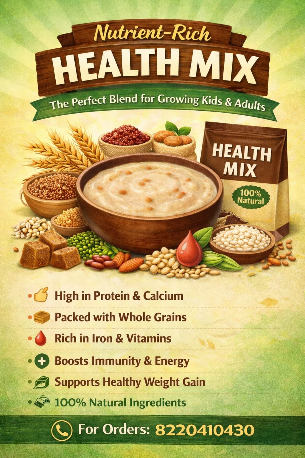 Health mix for babies 200g