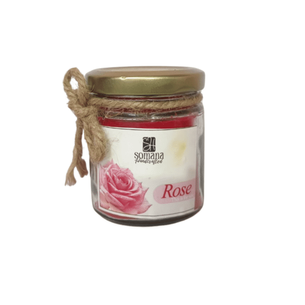 Rose Scented Candle.